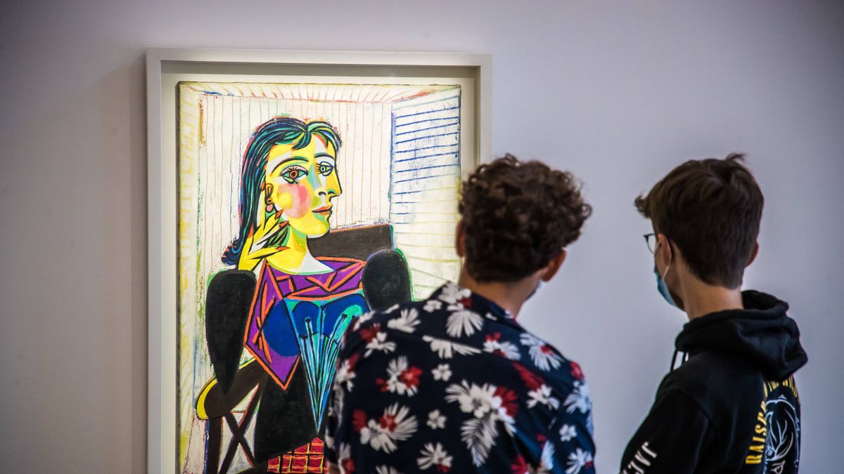 Portret Dora Maar Pabla Picasso.