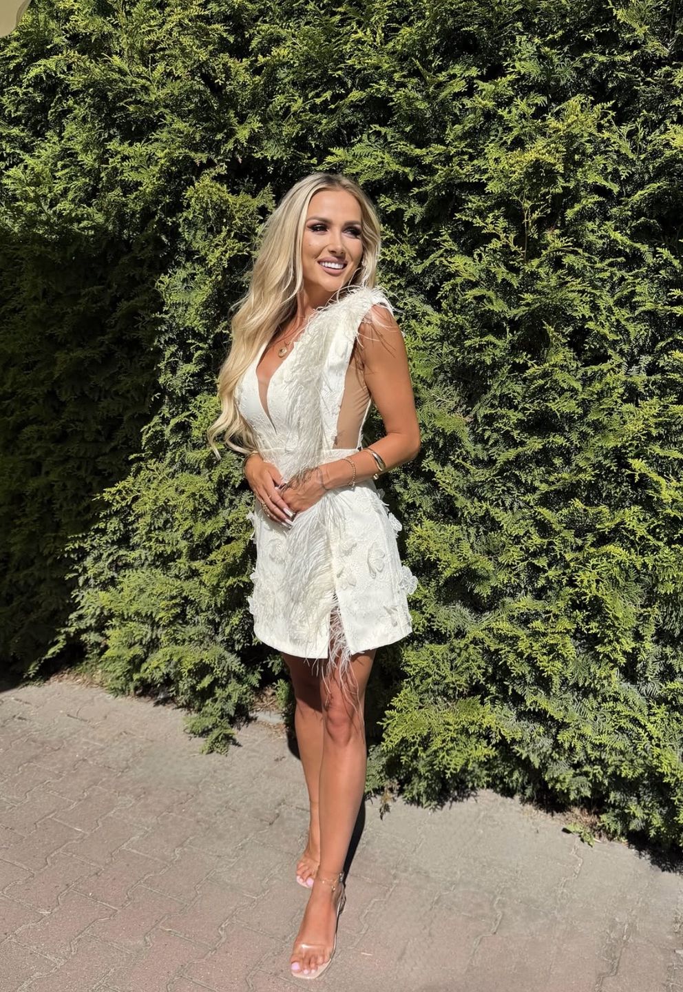 Eliza Trybała na komunii 
