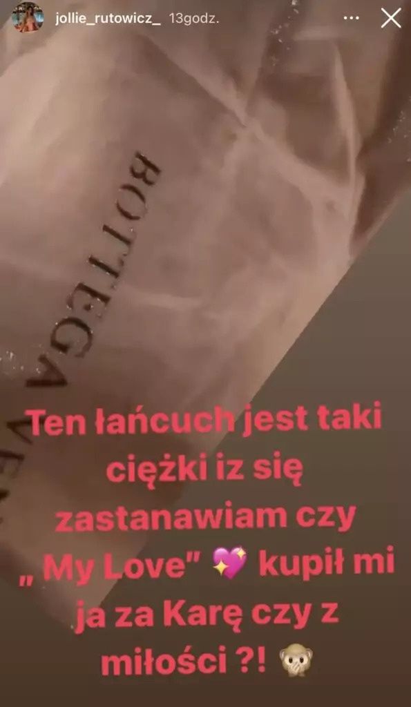 Screen z InstaStories Rutowicz