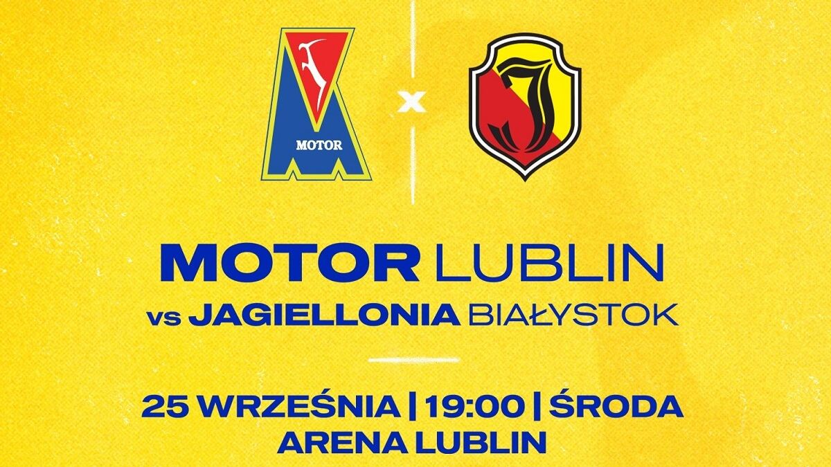grafika Motor Lublin vs Jagiellonia Białystok