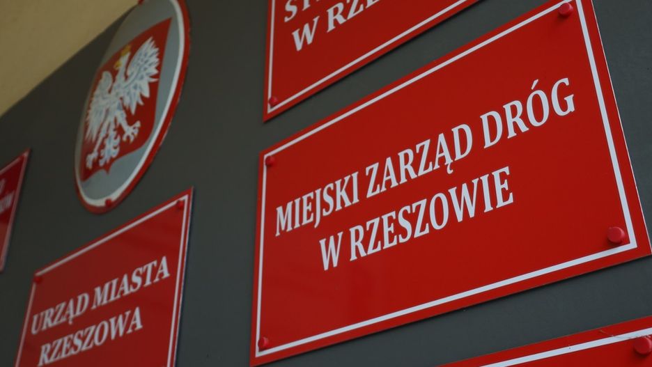 Budynek Miejskiego Zarządu Dróg w Rzeszowie.