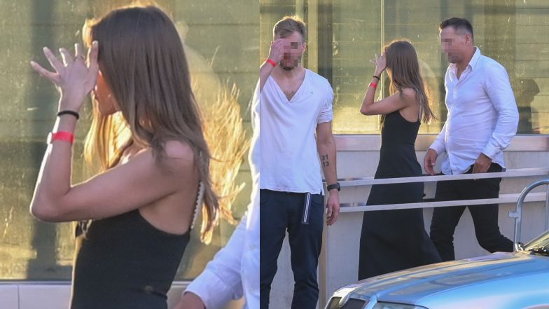 Joanna Opozda wychodzi z klubu. Bawiła się do białego rana