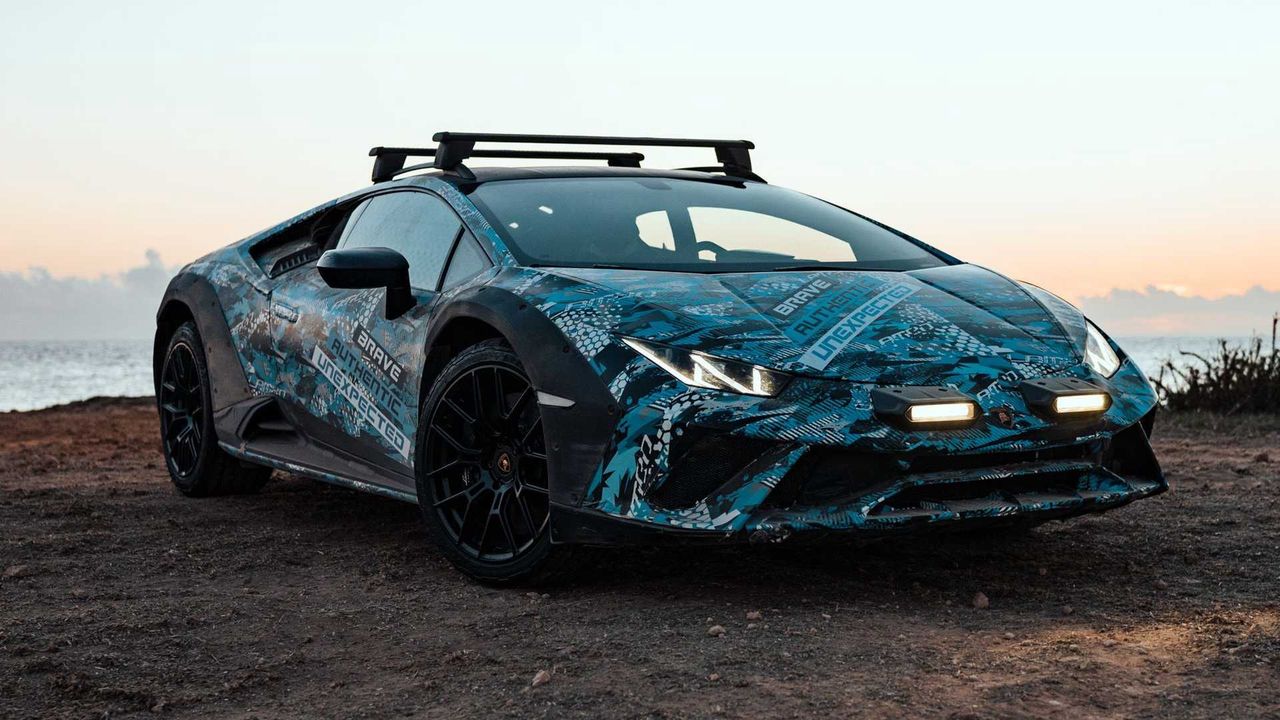 Nadjeżdża Lamborghini Huracán Sterrato. Znamy datę premiery