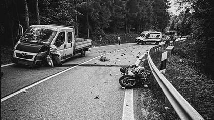 Śmiertelny wypadek polskiego motocyklisty na Słowacji