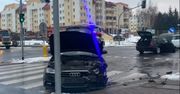 Puławy: Zderzenie dwóch pojazdów na skrzyżowaniu ul. Lubelskiej, Norwida i Grota-Roweckiego