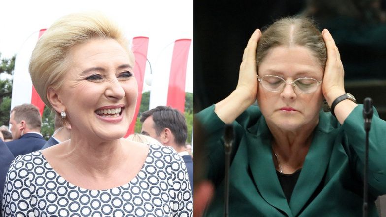 Krystyna Pawłowicz broni pomysłu wypłaty dla Agaty Dudy