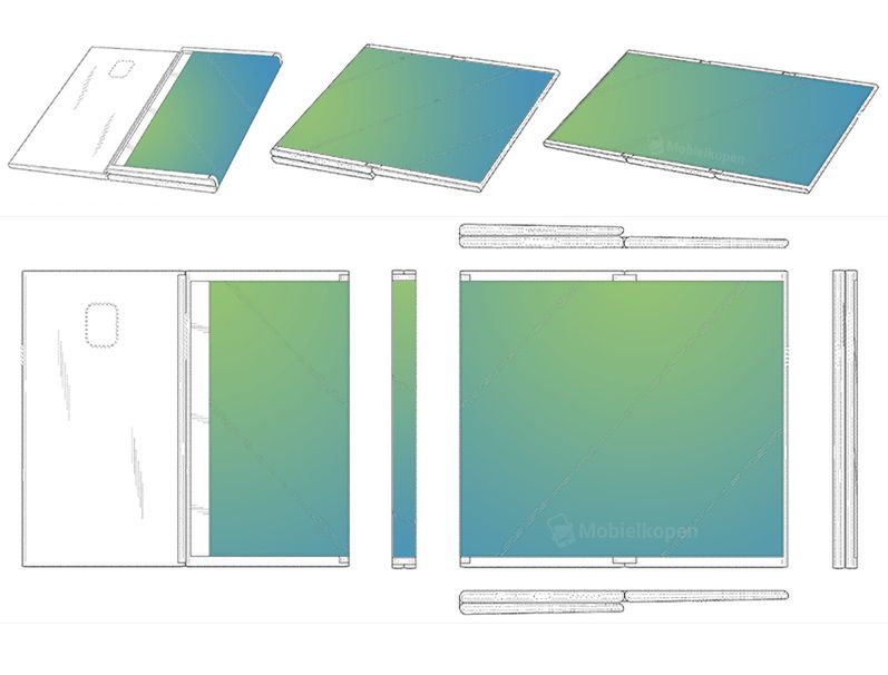 Ilustracje do wniosku patentowego Samsunga