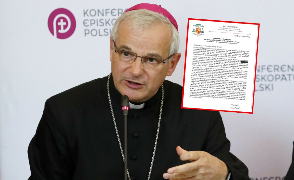 Biskup świdnicki Marek Mendyk skierował list do wiernych z dwóch parafii w których pracował Leszek S.