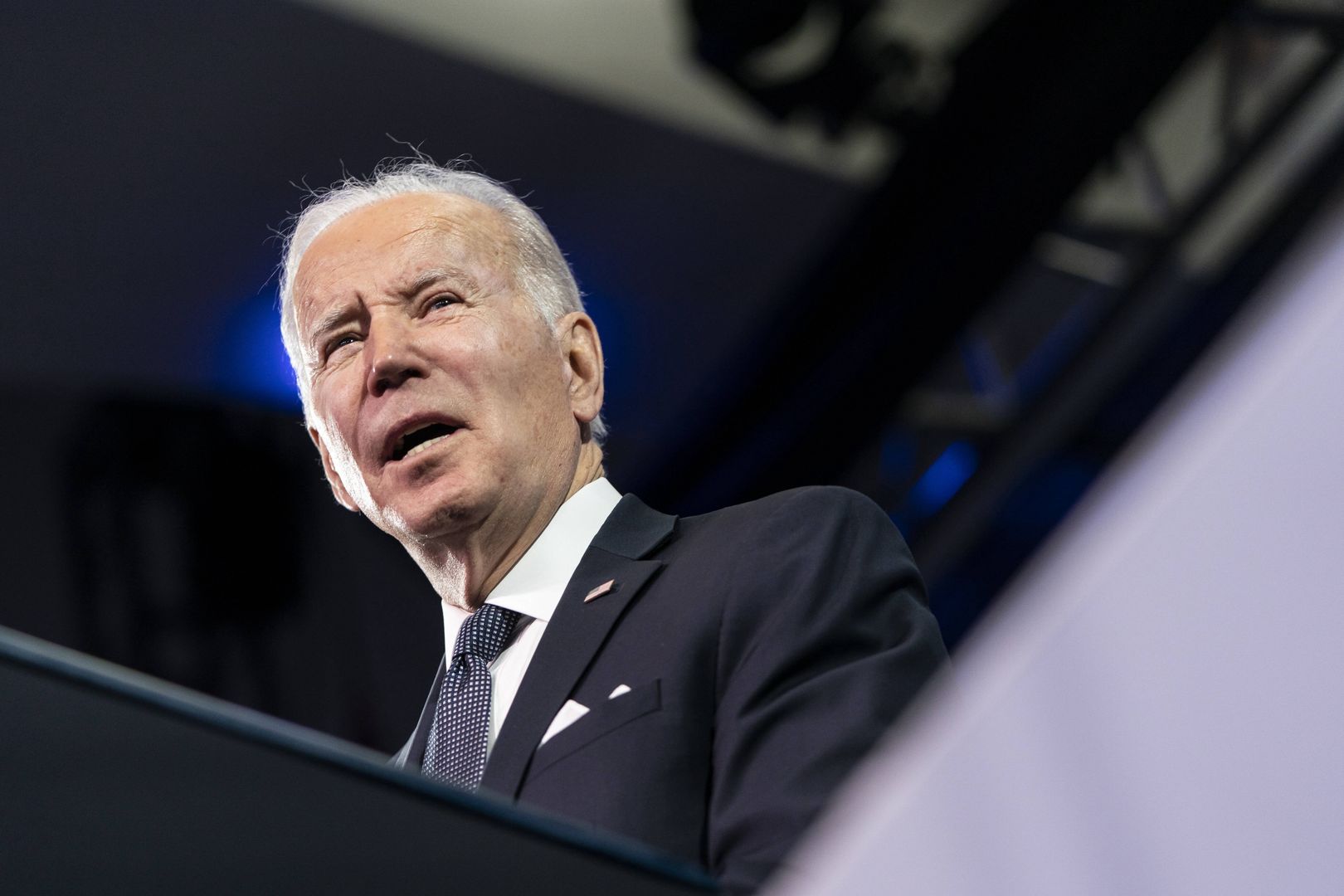 Joe Biden o Ukrainie. "Jesteśmy gotowi reagować zdecydowanie na rosyjski atak"