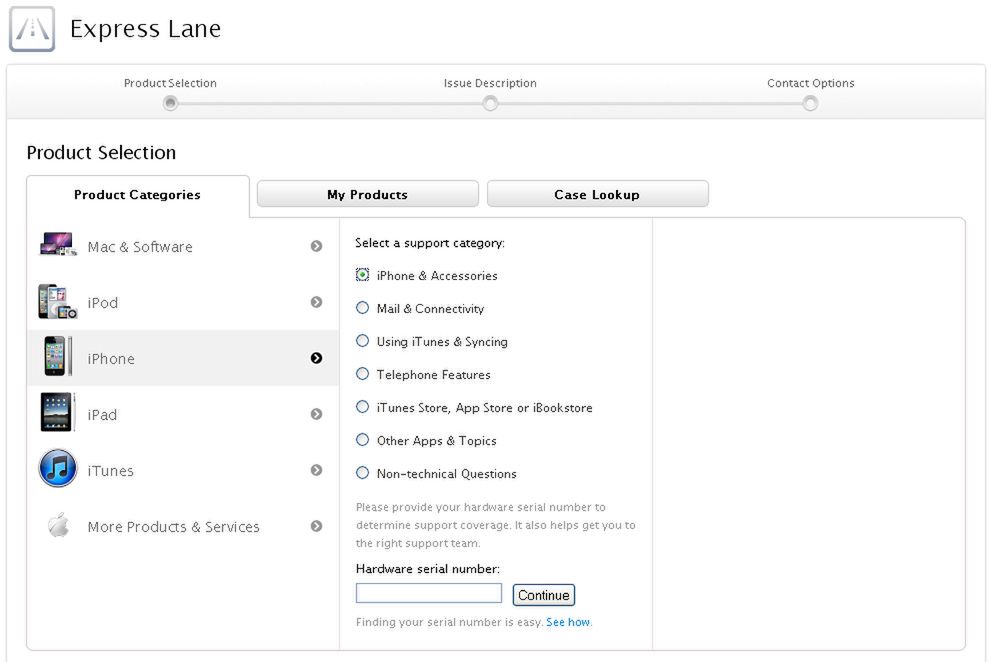 Express Lane Apple'a 2