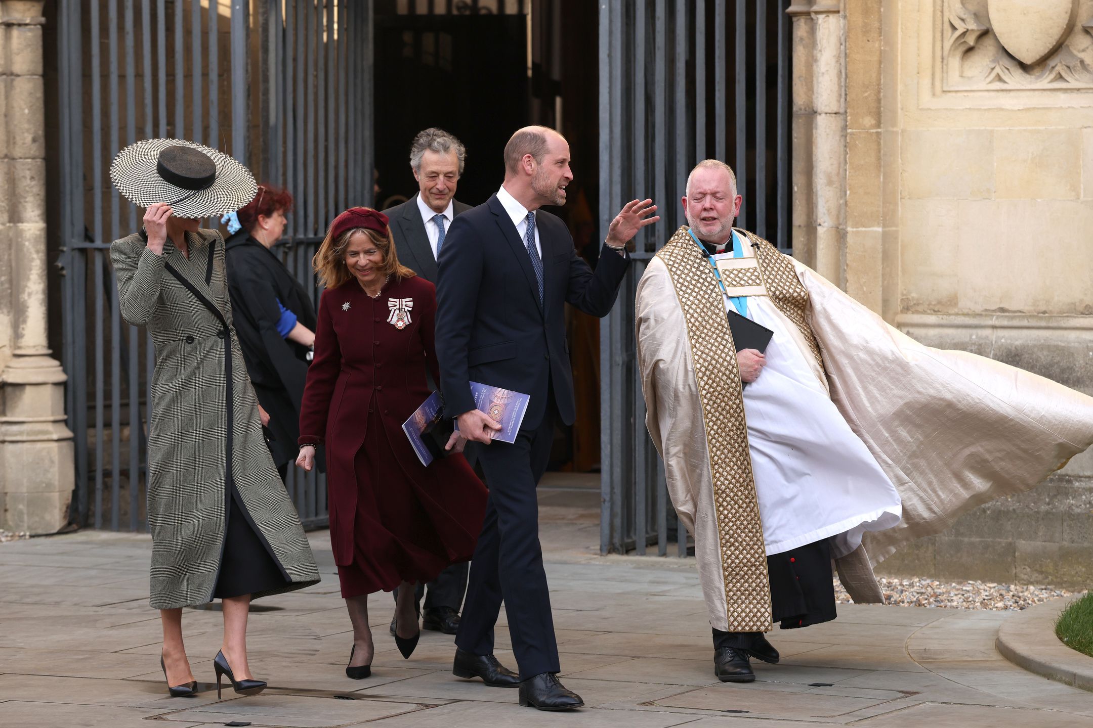 Księżna Kate i książę William podczas uroczystości 