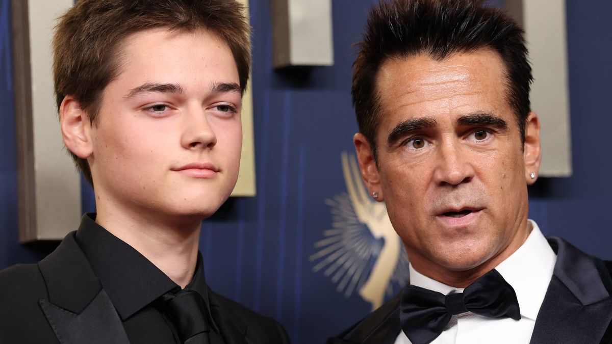 Colin Farrell z synem