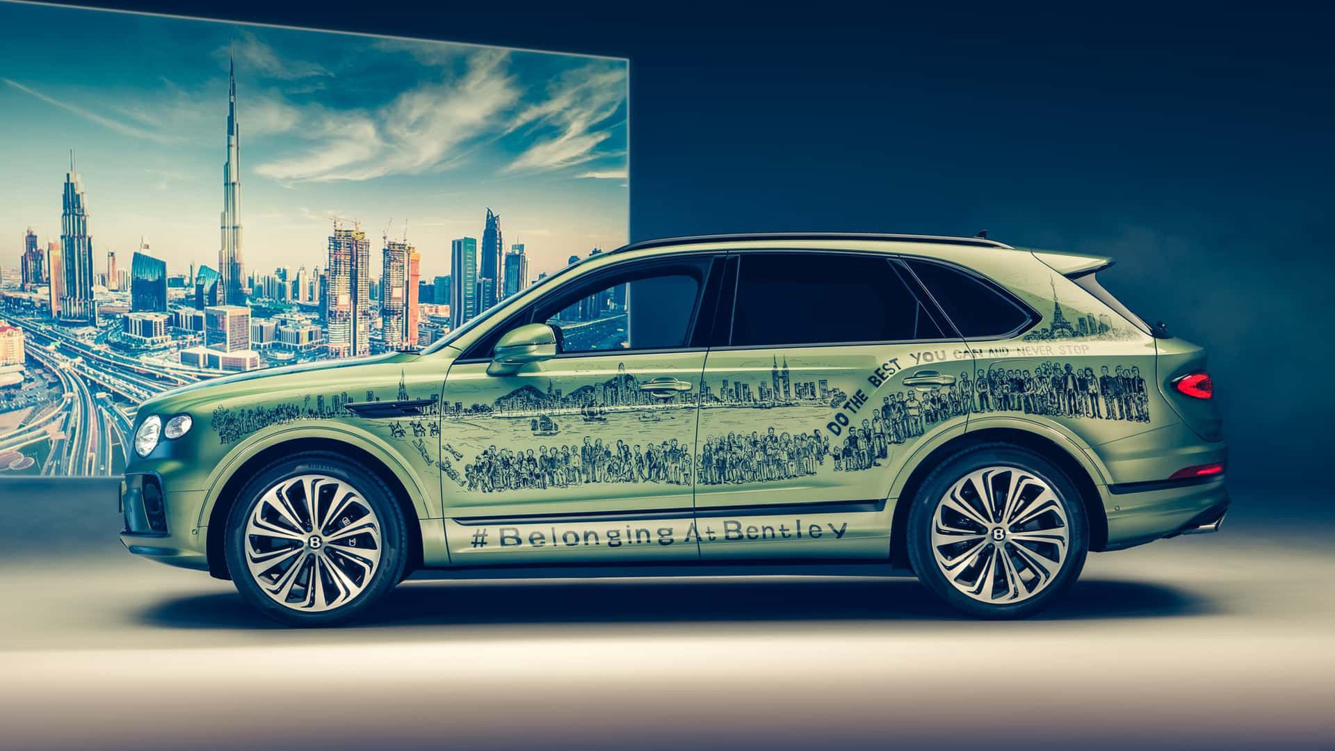 Bentley Bentayga Art Car