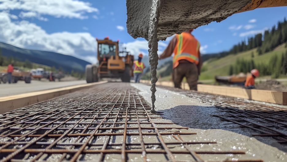 Road construction crew pours concrete, mountain backdrop
A close-up shot of workers pouring ready-mixed concrete into a road mold after steel reinforcement has been placed, with construction equipment in the background --ar 16:9 --v 6.1 Job ID: bca9c86b-c40f-4d38-bd31-fa4d113ea067
pcx160_02231
Construction, concrete, road, worker, pouring, mountain, highway, crew, building, workers, asphalt, repair, infrastructure, industry, project, team, summer, outdoor, job, site, men, labor, machinery, equipment, engineering, landscape, scene, background, transportation, development, progress, improvement, safety, hardhat, helmet, tools, material, process, work, manual, effort, diligence, activity, construction, concrete, road, worker, pouring, mountain, highway, crew, building, workers, asphalt, repair, infrastructure, industry, project, team, summer, outdoor, job, site, men, labor, machinery, equipment, engineering, landscape, scene, background, transportation, development, progress, improvement, safety, hardhat, helmet, tools, material, process, work, manual, effort, diligence, activity