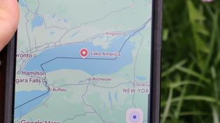 Jezioro Ameryka pojawiło się na mapach Google. Zgodnie z wolą Trumpa