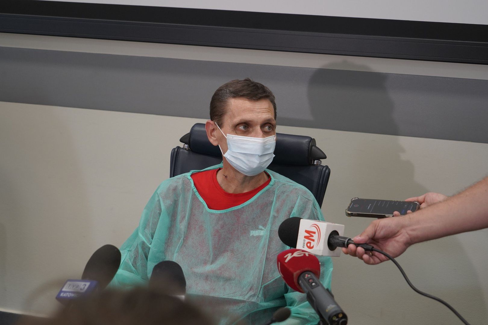 Jednoczesne przeszczepienie płuc i wątroby przez lekarzy dwóch śląskich ośrodków klinicznych. Konferencja prasowa w Zabrzu, 17.06.2025.