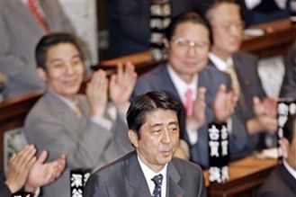 Shinzo Abe nowym premierem Japonii