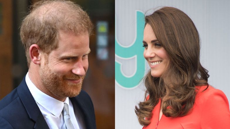 Książę Harry, księżna Kate