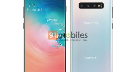 Galaxy S10+ na oficjalnym renderze prasowym - ekran będzie budził kontrowersje