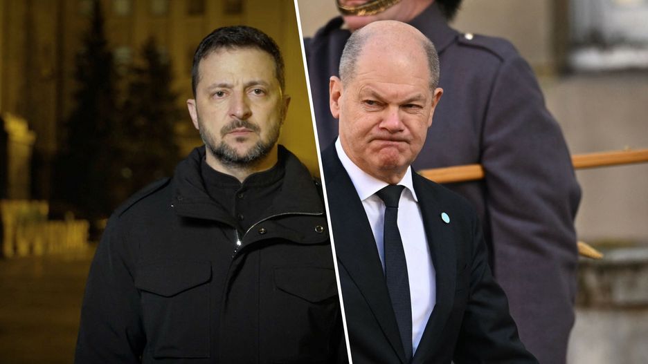 Wołodymyr Zełenski / Olaf Scholz