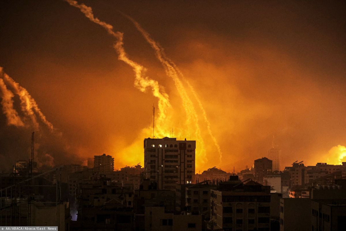 Płonąca Gaza