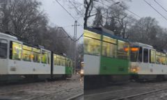 Chaos komunikacyjny w Szczecinie. Unieruchomione wszystkie tramwaje
