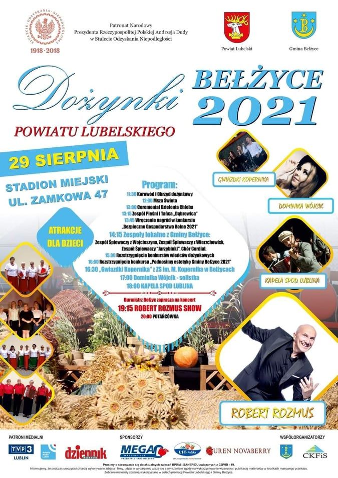 Dożynki Powiatowe Bełżyce 2021