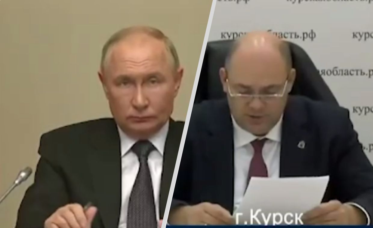 Władimir Putin i Aleksiej Smirnow