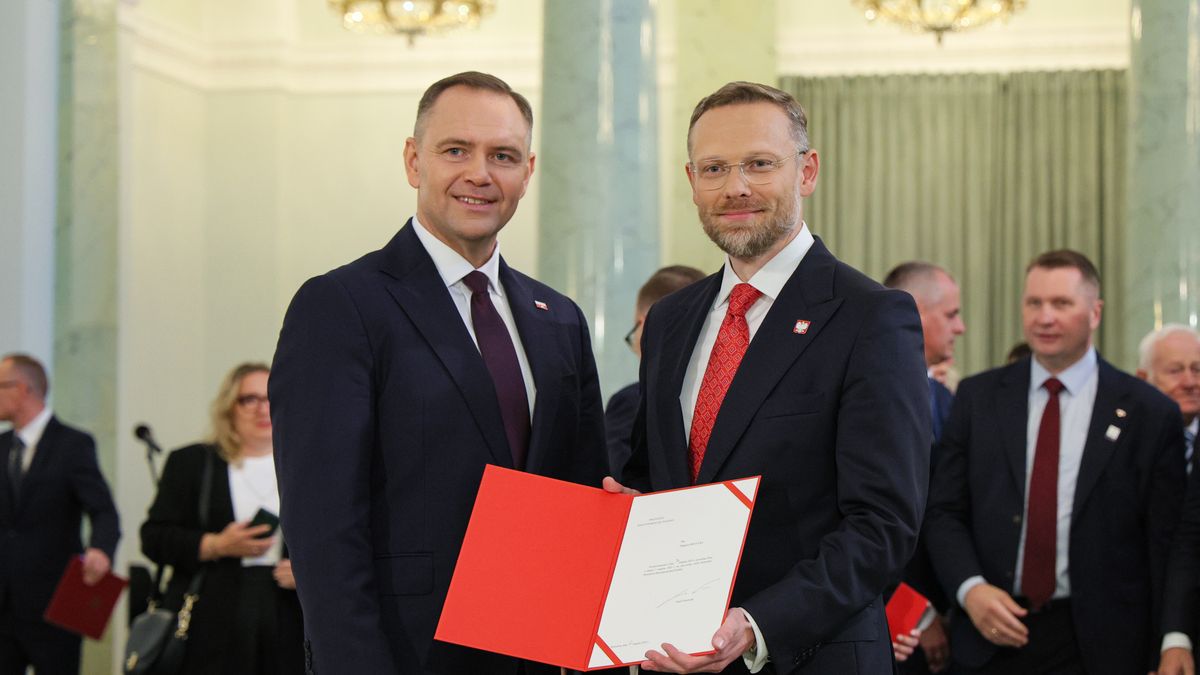 Karol Nawrocki i Zbigniew Bogucki
