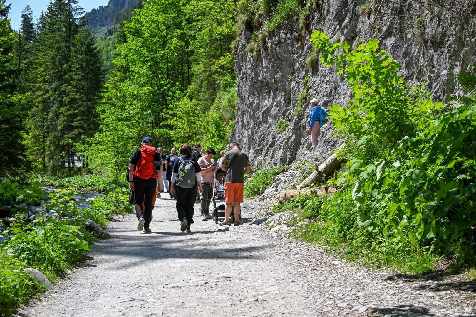 Remont w Dolinie Kościeliskiej