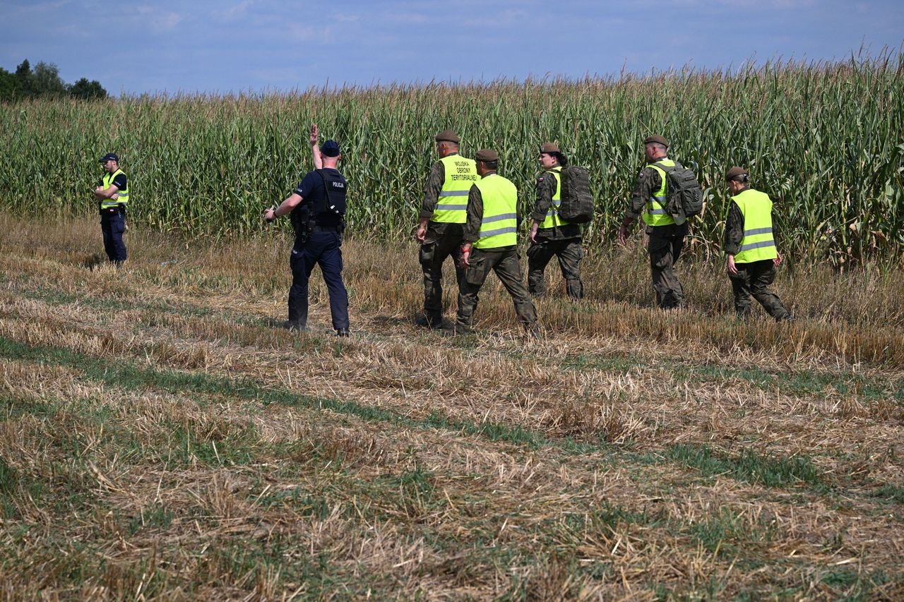Osina: Rozbił się nieznany statek powietrzny. To rosyjski dron?