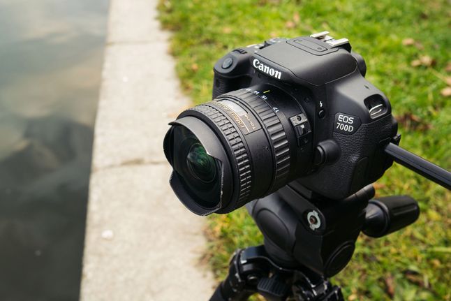 Tokina Fisheye 10-17 mm f3.5-4.5 DX z budżetową lustrzanką APS-C: Canon EOS 700D.