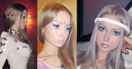 Modelka chce być żywą lalką Barbie!