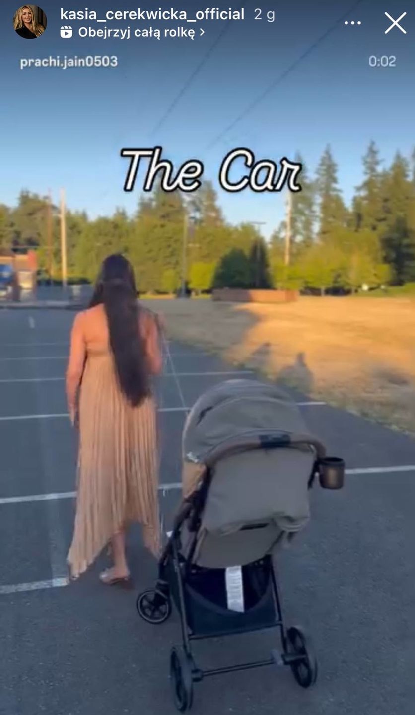 Wpis Kasi Cerekwickiej na Instagramie