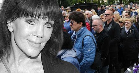 Pogrzeb Izabeli Skrybant-Dziewiątkowskiej. Rodzina, przyjaciele i fani pożegnali artystkę