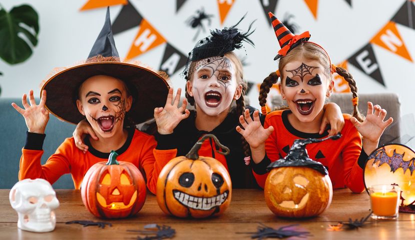 Zabawa halloweenowa dla dzieci to świetna okazja do przezwyciężenia swoich słabości