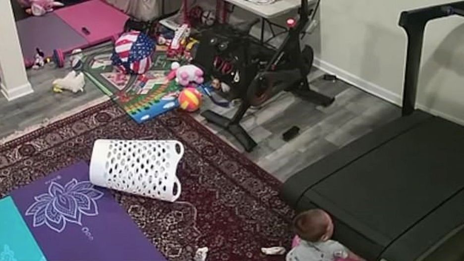 Bieżnia wciągnęła chłopca