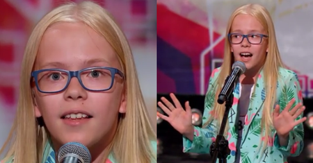 12-letni Axel Drop zachwycił jurorów "Mam Talent!". "Wyglądasz jak hipis, gadasz, jakbyś miał 48 lat, śpiewasz jak dziewczyna. Pięknie!"