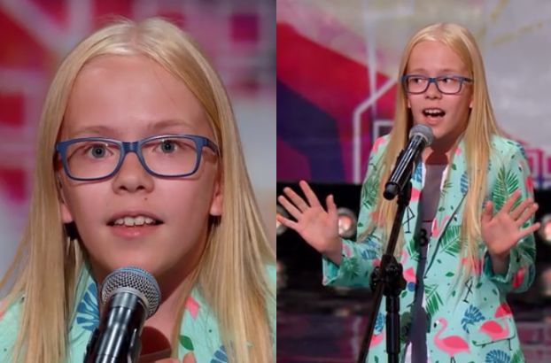 12-letni Axel Drop zachwycił jurorów "Mam Talent!". "Wyglądasz jak hipis, gadasz, jakbyś miał 48 lat, śpiewasz jak dziewczyna. Pięknie!"