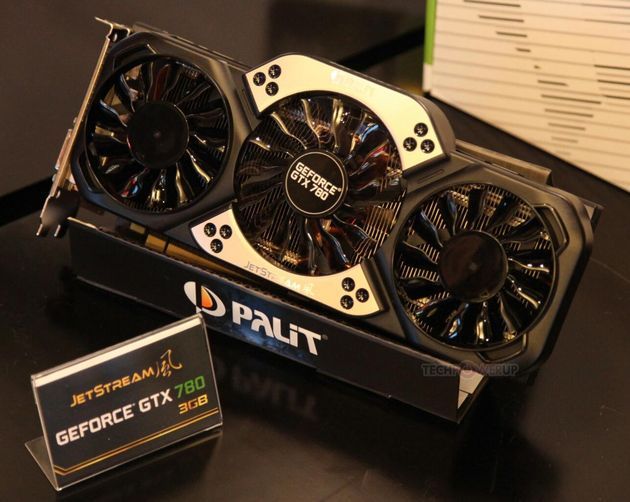 Palit GeForce GTX 780 JetStream karta graficzna zdjęcie