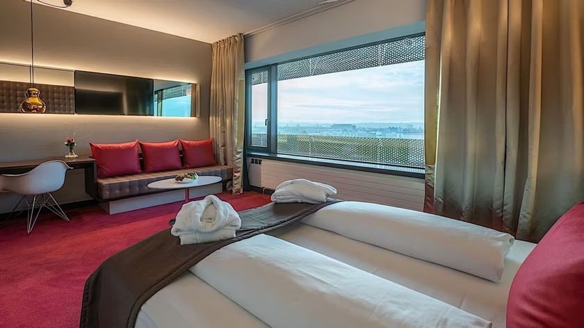 Wnętrze hotelu, w którym zatrzymała się Steczkowska w Szwajcarii