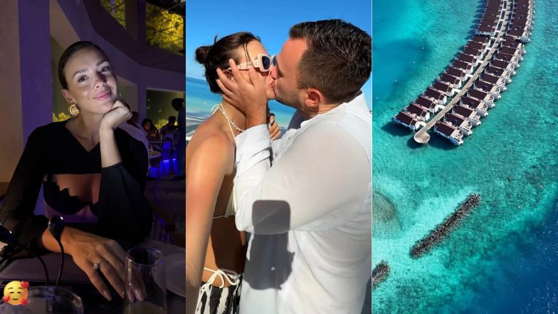 Halejcio z narzeczonym wypoczywają na Malediwach