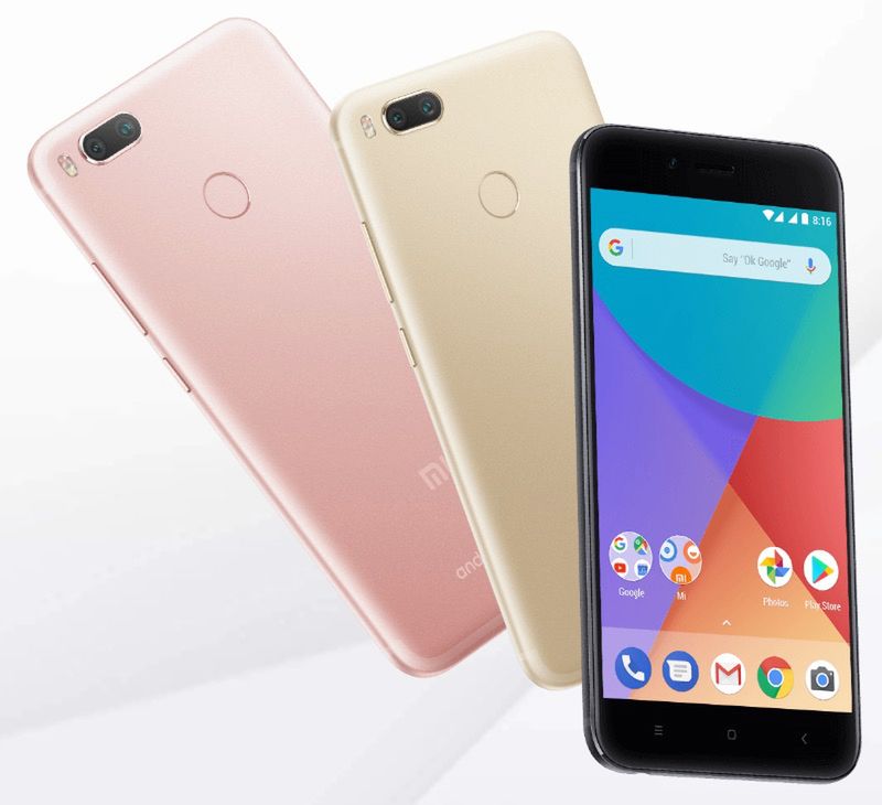 Xiaomi Mi A1 oficjalnie. Fotograficzny owoc współpracy Google'a i Xiaomi z zapowiedzianym... Androidem P 2
