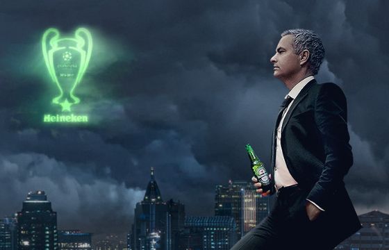 „Wejdź do gry” - Jose Mourinho reklamuje loterię piwa Heineken związaną z Ligą Mistrzów