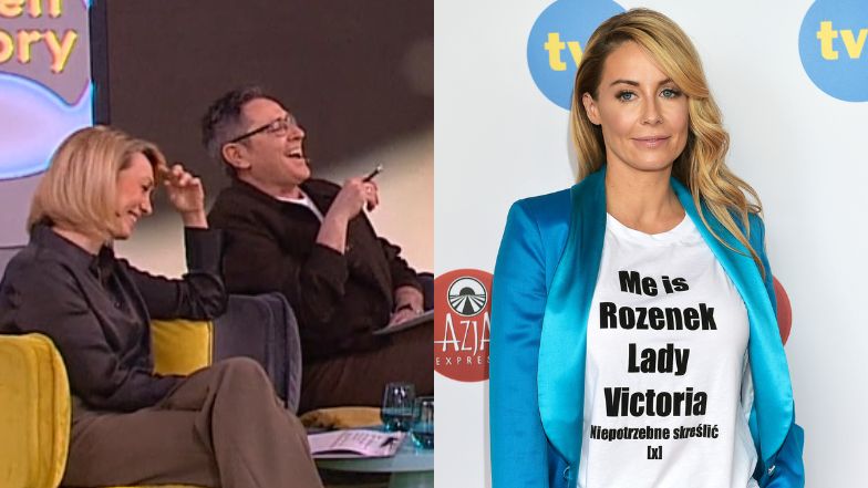 Kalczyńska i Sołtysik żartują z Rozenek w "DD TVN". Chodzi o słynny cytat