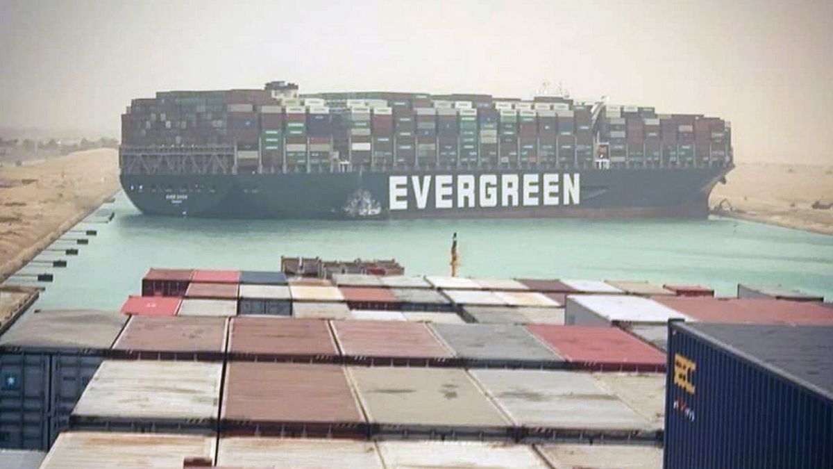 MV Ever Given - statek, który zablokował Kanał Sueski