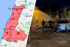 Zniszczenia i ranni. Hamas zbombardował Tel Awiw [RELACJA NA ŻYWO]