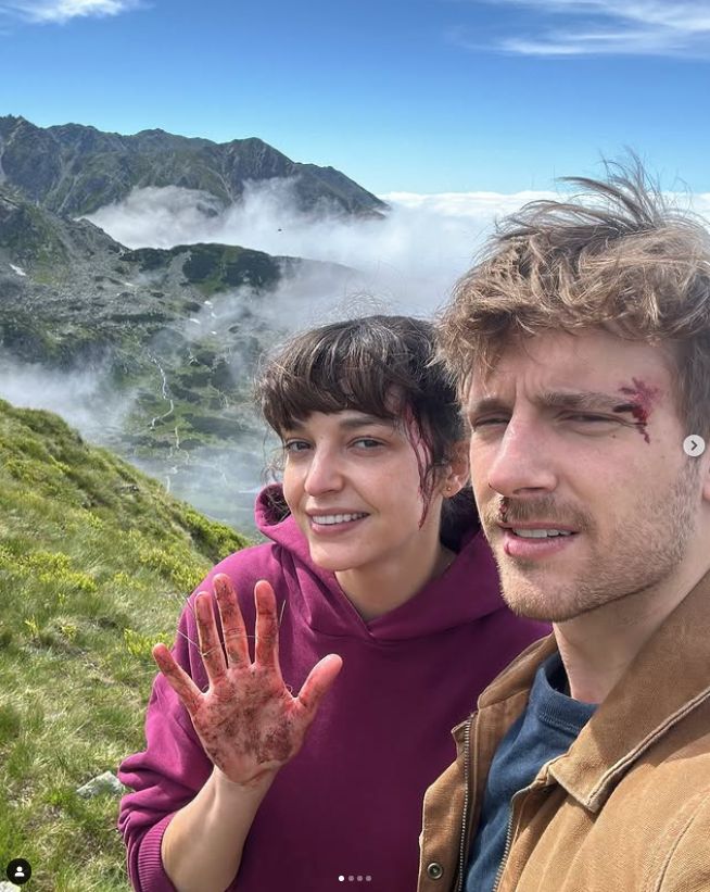 Maria Dębska i Maciej Musiał