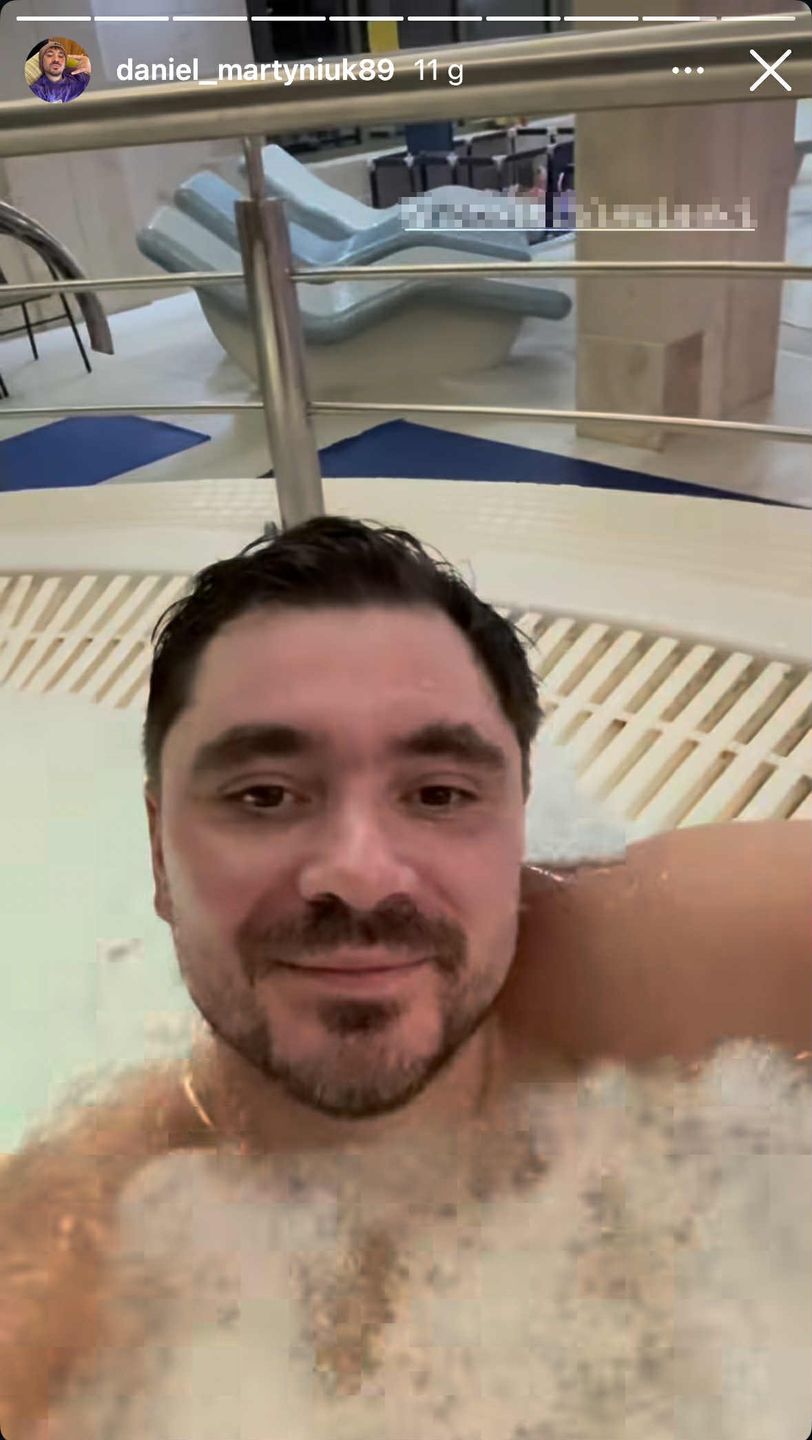 Daniel Martyniuk relacjonuje czas z rodziną