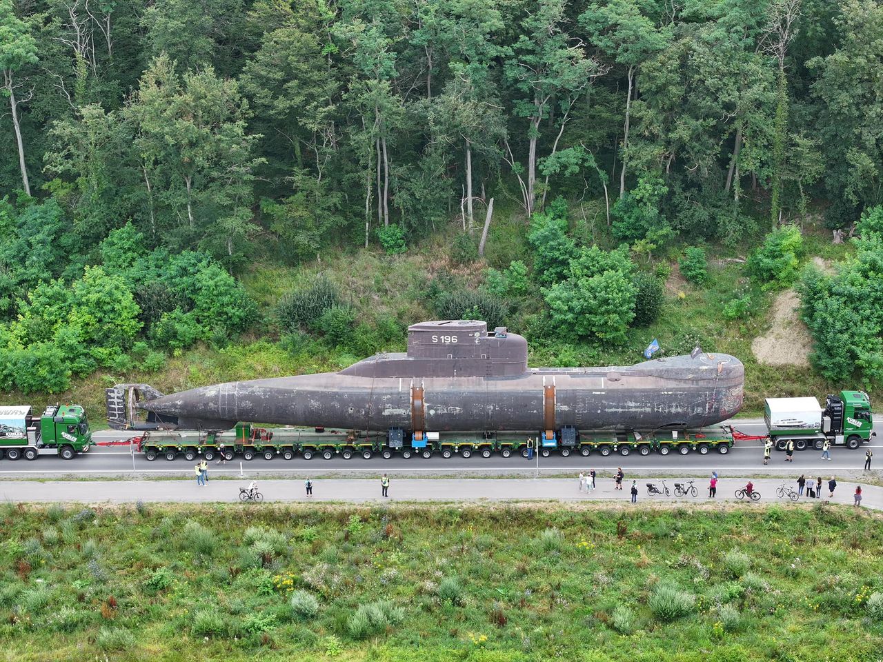 Gigantyczny transport u celu. Operacja trwała miesiąc